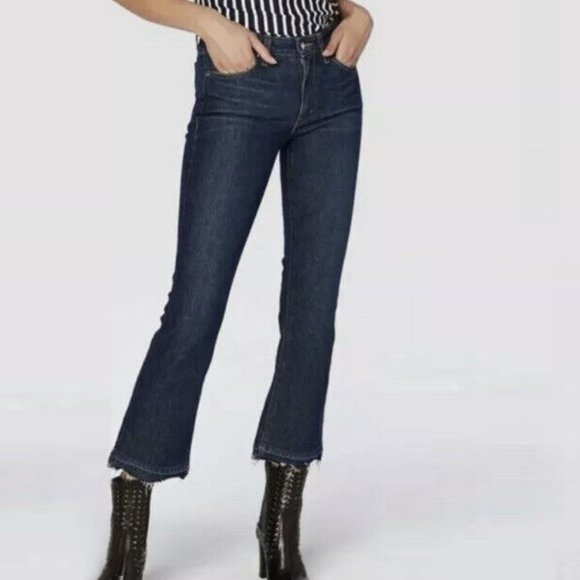 DEREK LAM 10 CROSBY Gia crop-flare jeans, 26 - Picture 1 of 13